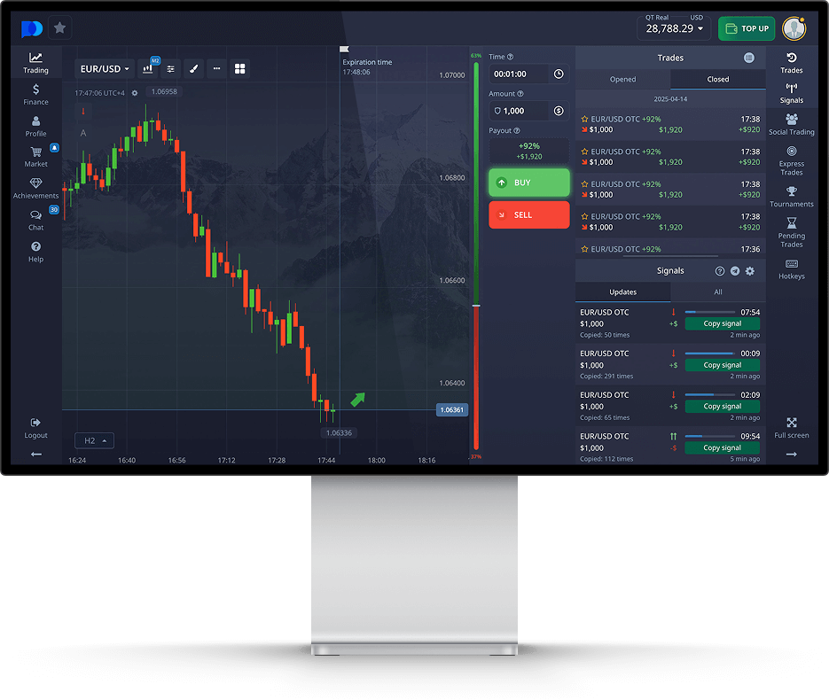 Покет Опшн Зеркало лучший способ доступа к платформе